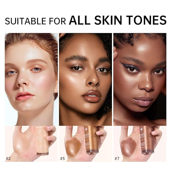 Halo Glow Liquid Face Filter, Complexion Booster For A Glowing, Soft-Focus Look, Infused With Hyaluronic Acid, Vegan & Cruelty-Free 1.06 OZ/31.5ml -07