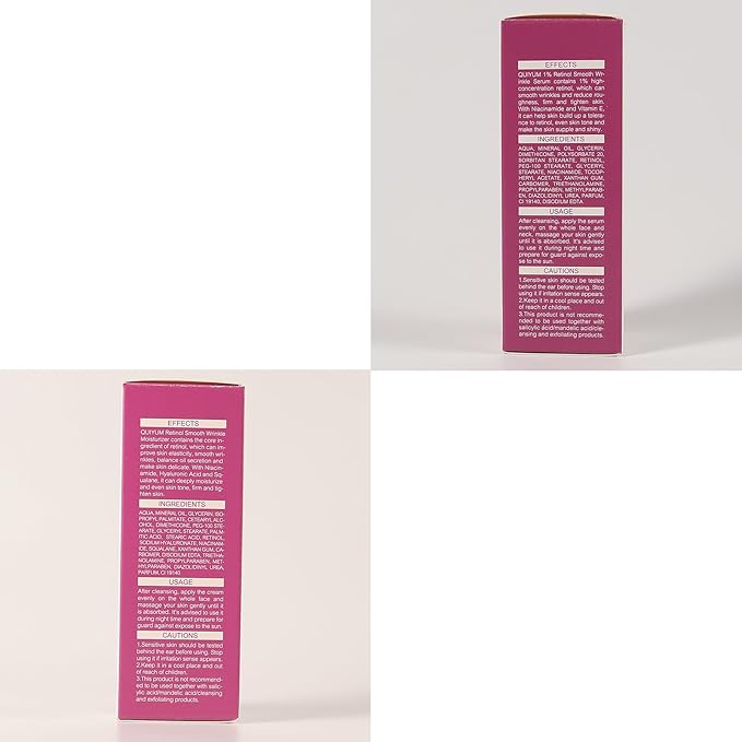 Anti Aging Skin Care Set, 1% Retinol Dark Spot Remover for Face with Face Serum & Moisturizer, Travel Size Skincare Set for Women, Reduce Wrinkles, Firm & Hydrate for All Skin Types