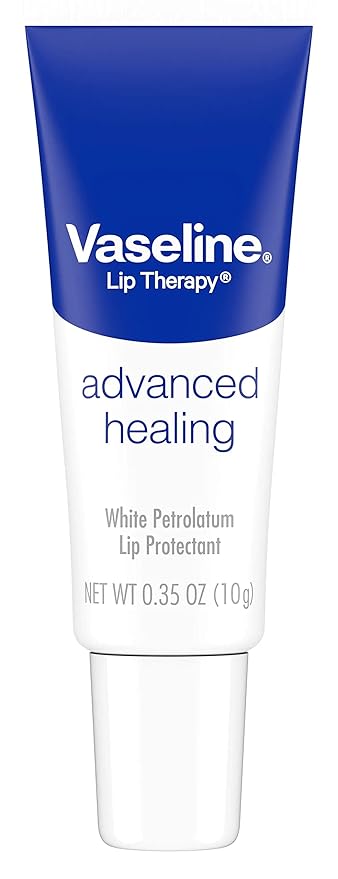 Vaseline Lip Therapy Petroleum Jelly Advanced - 0.35 oz Each/Pack of 3