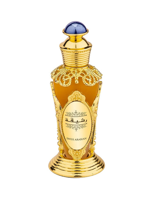 Swiss Arabian Rasheeqa - Luxury Products from Dubai - Long Lasting Personal Perfume Oil - A Seductive, Exceptionally Made, Signature Fragrance - The Luxurious Scent of Arabia - 0.6 oz.