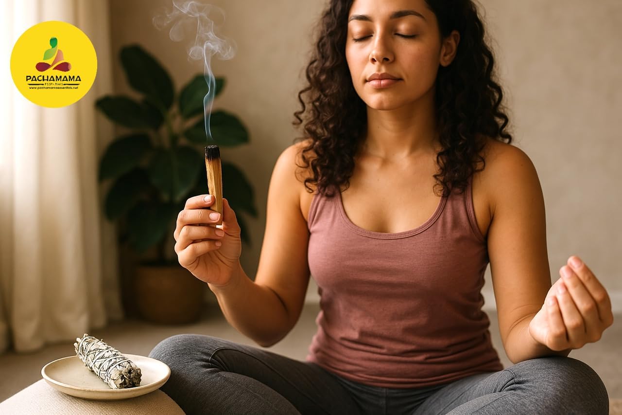 Pachamama Essentials Palo Santo Incense Sticks (4.0 inches Each) 100% Natural and Sustainable, Wild Harvested, for Smudging, Purifying, Energy Cleansing, Meditating, Yoga, Reiki. (15)