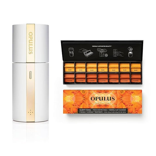 The Glow Ritual System Collection, Activator with Clarity Facial, Face smoothing moisturizer, Skin Care Routine, Suitable for Oily Skin, Gift Bundle/Starter Kit