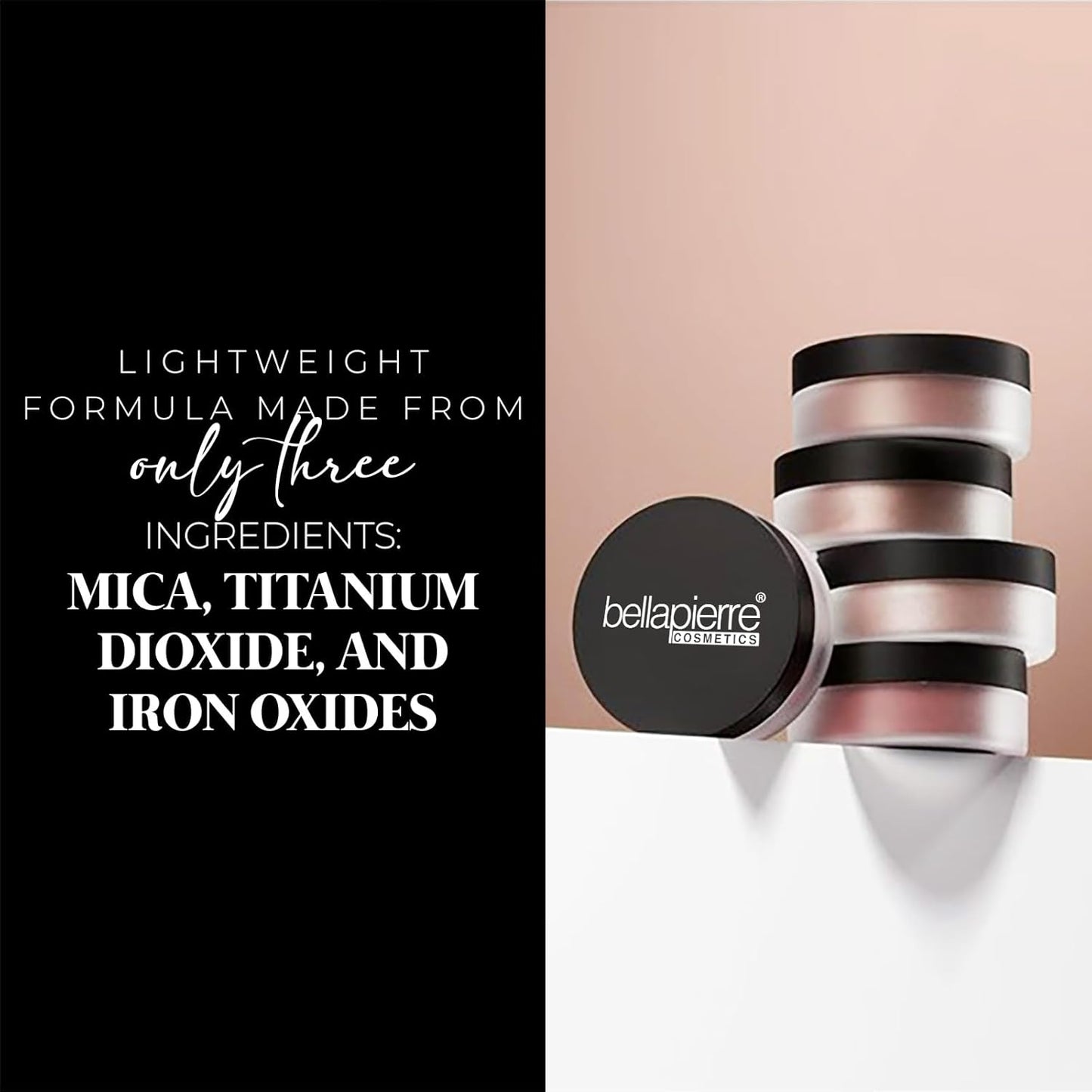 Bellapierre Mineral Blush – Loose Powder Blush, Lightweight Cheek Color, Warm Dewy Finish, Talc-Free, Hypoallergenic & Non-Toxic – 0.3 oz – Amaretto