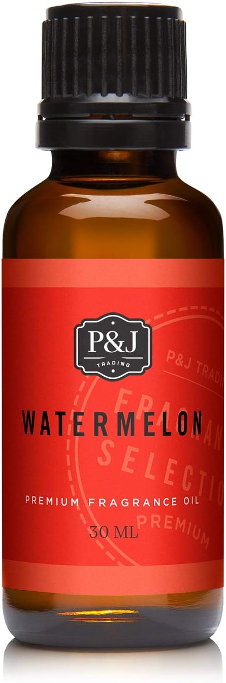 P&J Trading Fragrance | Watermelon Oil 30ml - Candle Scents for Candle Making, Freshie Scent, Soap Making Supplies, Diffuser Oil Scents