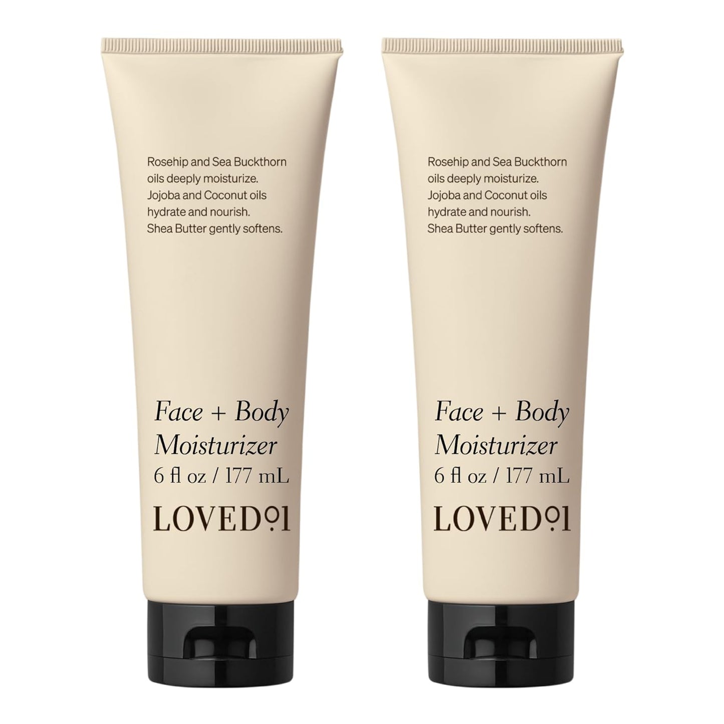 Face & Body Moisturizer, John Legend Skincare, Fragrance-Free, Daily Hydrating Cream, Deeply-Moisturizing & Non-Greasy Formula with Shea Butter, 2-Pack (6 oz each)
