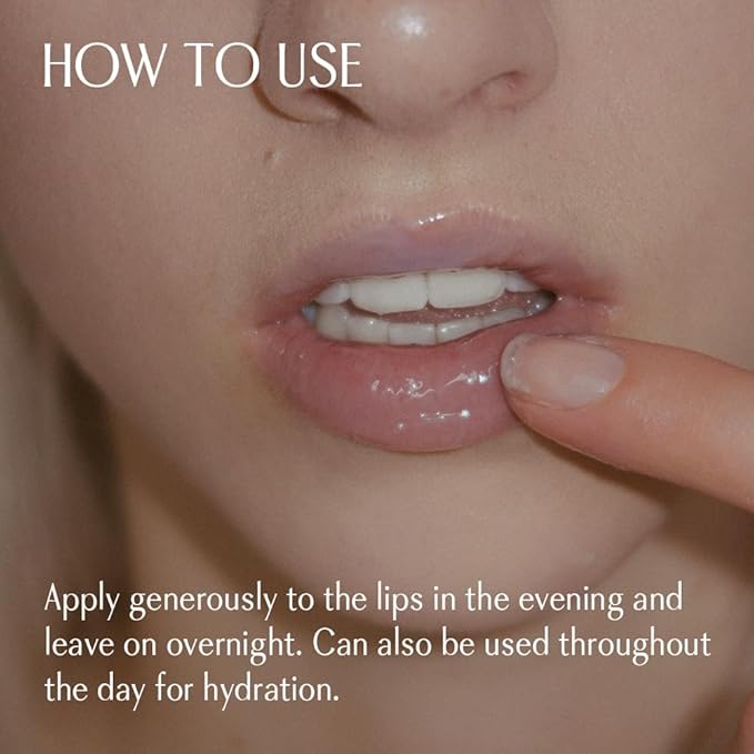 GLOWFLOW Lavenberry Lip Sleeping Mask, Moisturizing Lip Care for Dry and Chapped Lips, Fresh Grape Flavor Lip Balm, Nourishing Lip Care