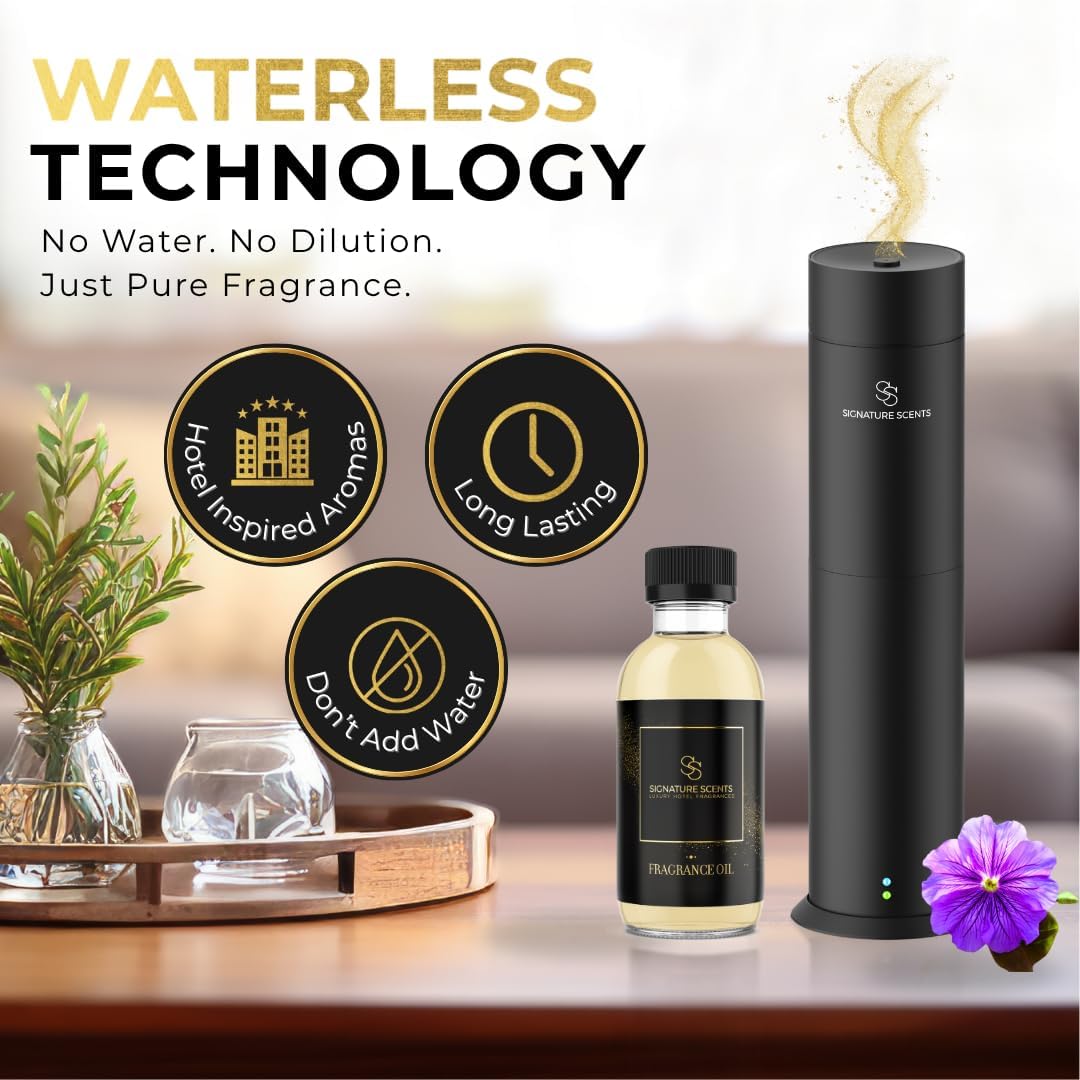 Luxury Hotel Diffuser Oil for Hotels and Homes - Aromatherapy Oils for use with an Essential Oil Diffuser at Home - Fragrance-Scent Diffuser Oil Blend (Sunrise Studio) 4.05fl oz (120ml)