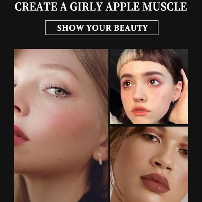 Liquid Blush Makeup, Cream Blush for Cheeks, Waterproof Long Lasting Blush Face Makeup Multi-Use Blush Beauty Wand for Cheeks & Lip Tint Natural Cream Blusher Makeup for All Skin Tones(#04 Soft Pink)