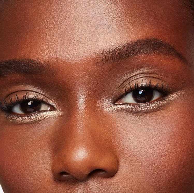 MAKE Beauty Continuum Waterproof Gel Eyeliner Pencil. Creamy, Pigmented Multi-Use, including Waterline with Built-in Sharpener and Blending Brush. Smudge-Proof Makeup. Shade - Halo, Taupe