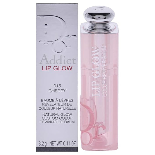 Christian Dior Addict Lip Glow - 015 Cherry by Christian Dior for Women - 0.11 oz Lip Balm