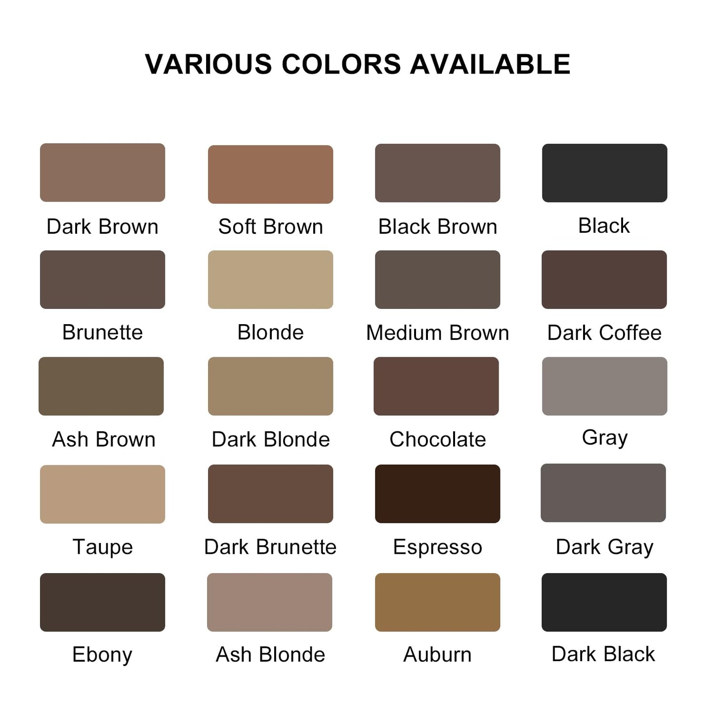 LAVONE Eyebrow Stamp Pencil Kit for Eyebrows, Makeup Brow Stamp Trio Kit with Waterproof Eyebrow Pencil, Eyeliner, Eyebrow Pomade, and Dual-ended Eyebrow Brush - Black Brown