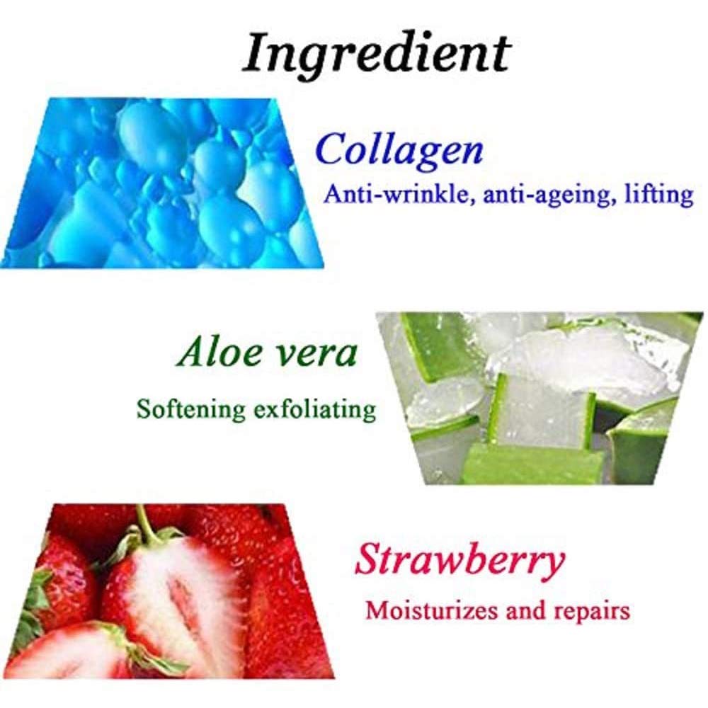 Lip Mask, 30PCS Collagen Crystal Pink Care Gel Pads, Moisturizing Anti-Wrinkle Anti-Aging Firm Hydrate Lips, Remove Dead Skin Fine Lines Moisture Essence Make Your Dry Lip Attractive Sexy