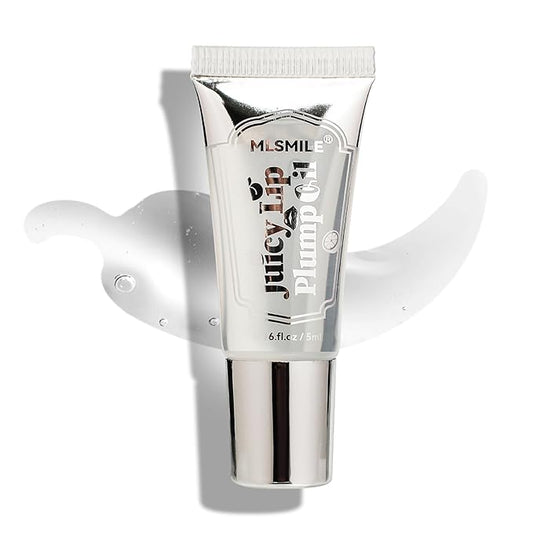 Roll On Plumping Lip Gloss, Spicy Lip Lip Oil, Lifter Gloss, Hydrating, Volumizes&High-Shine Lip Plumping Lip Glass Mirror Lip Glaze Lipstick, Plump& Pout Lip Plumper for Women Girls (#01)