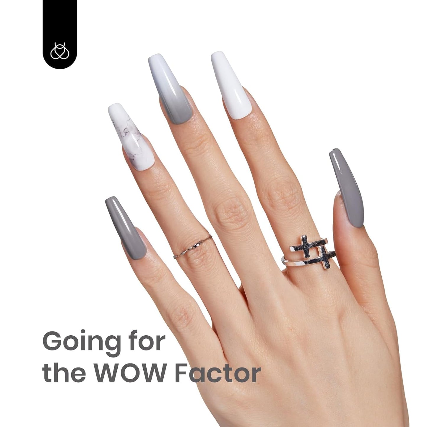 beetles 15 ml Gray Gel Nail Polish Neutral Light Pastel Solid Grey Color Soak Off LED UV Lamp DIY Manicure Decoration Nail Art Design Salon at Home Gift for Women Girls