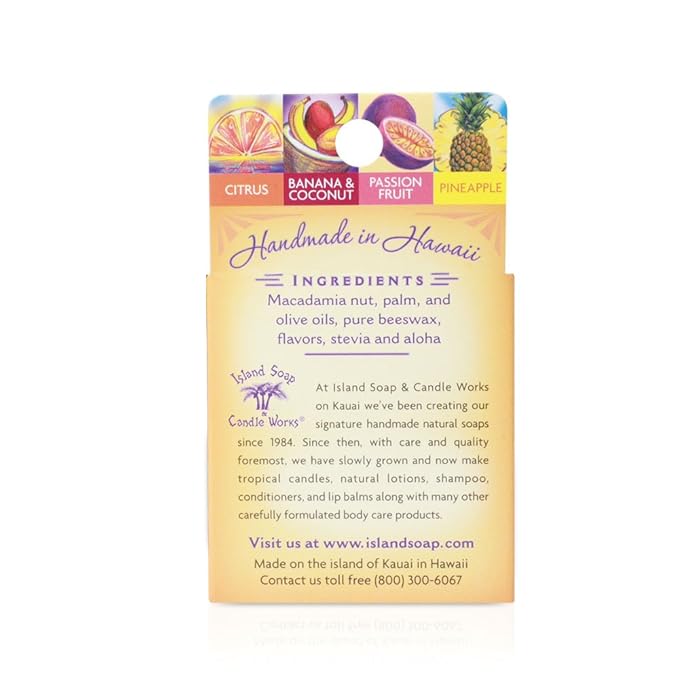 Island Soap & Candle Works Lip Balm (Sticks)