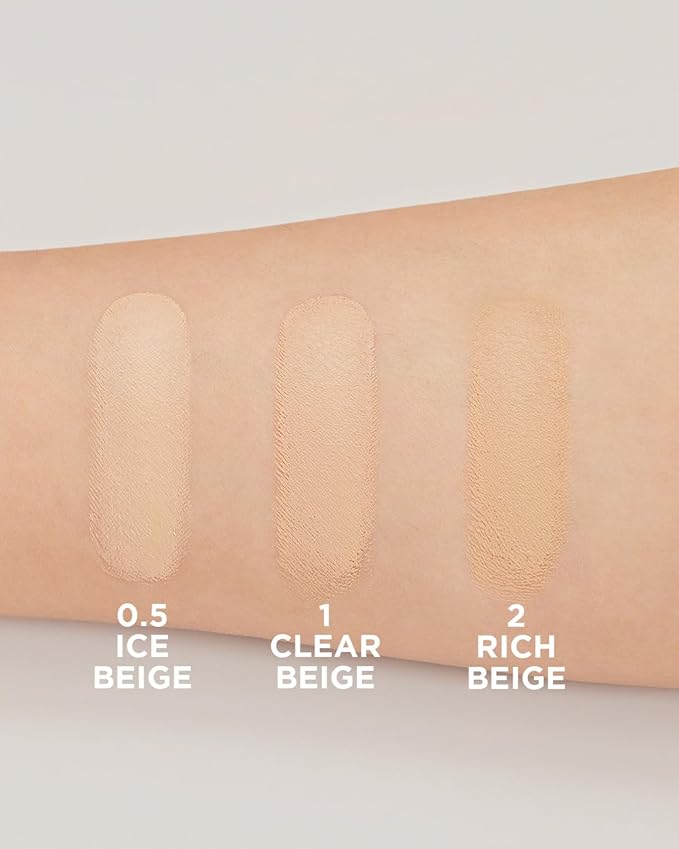 THESAEM Cover Perfection Pot Concealer #0.5 Ice Beige - High Adherence & Coverage Balm, Conceals Blemish & Acne Spots, Matte Finish Sebum Control for Oily and Combination Skin