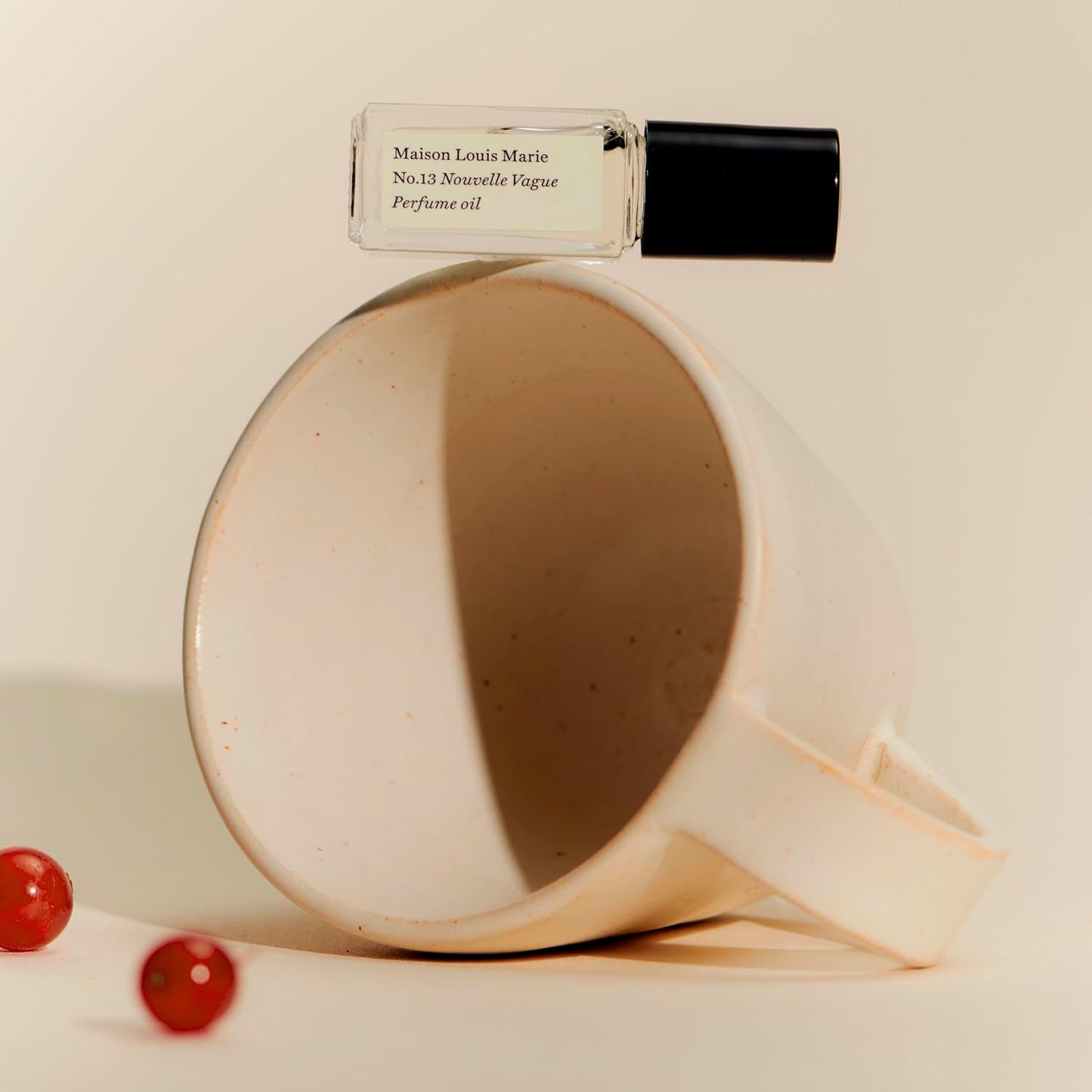 Maison Louis Marie - No.13 Nouvelle Vague Natural Roll-On Perfume Oil Sample | Luxury Clean Beauty + Non-Toxic Fragrance (0.1 fl oz | 3 ml)