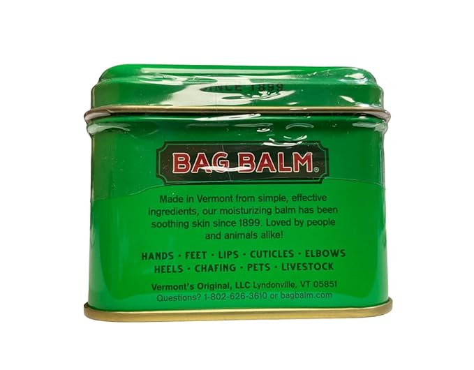 Bag Balm Vermont's Original for Dry Chapped Skin Conditions - Hand & Body (4 Ounce (Pack of 3))