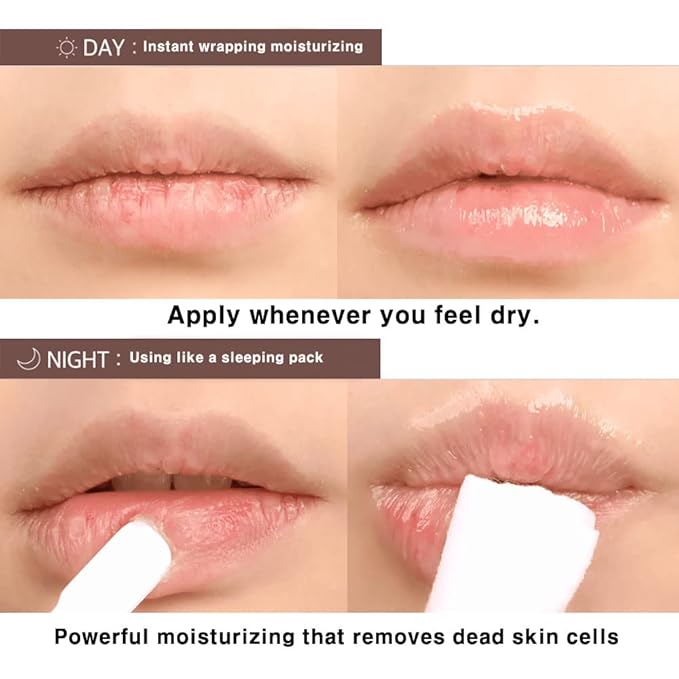 BBIA Vegan Shea Butter Lip Oil Balm 0.35 Fl Oz - Hydrating & Nourishing Lip Care, Korean Lip Moisturizer for Dry Cracked Chapped Lips, Natural Glow for Men and Women, Korea Makeup