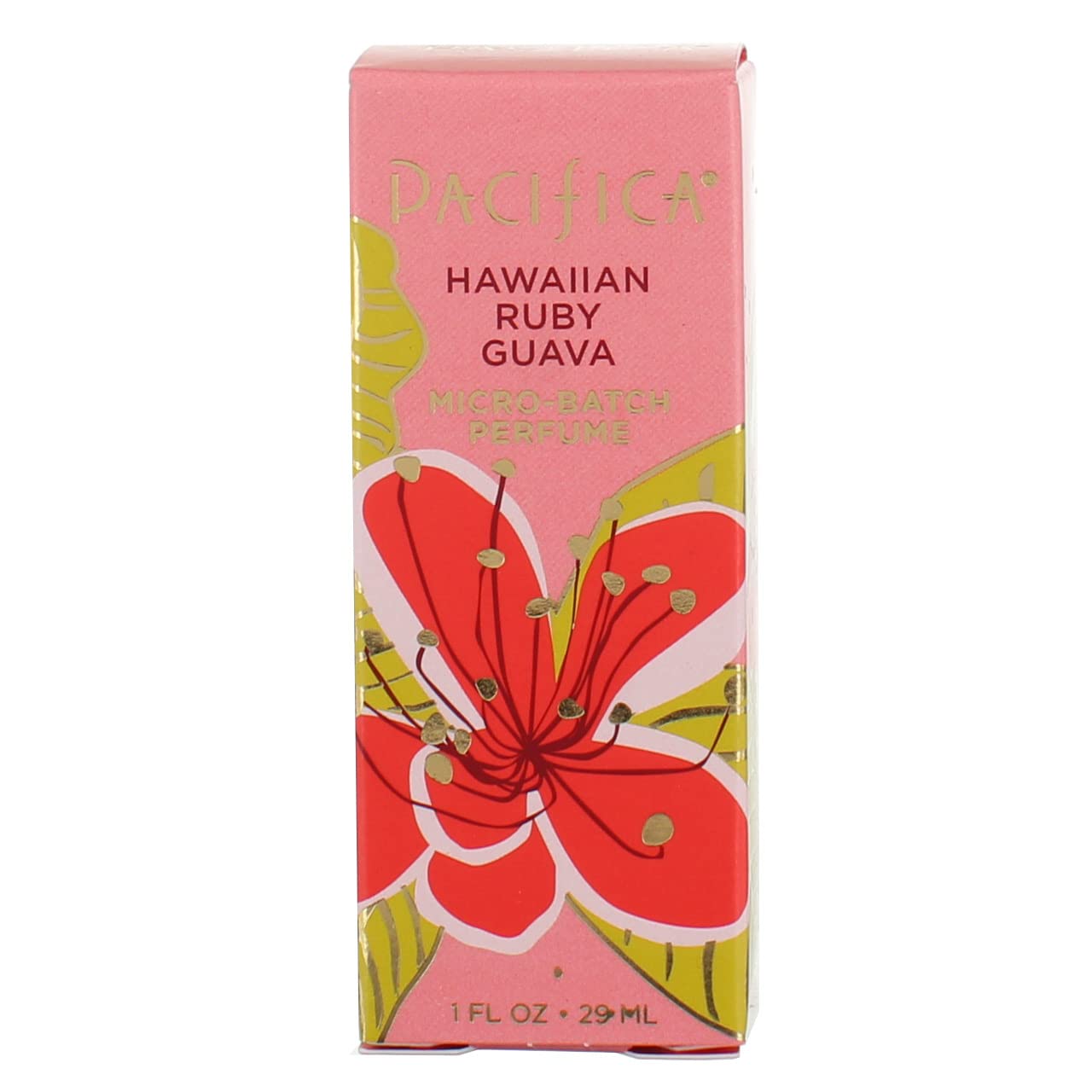 Pacifica Hawaiian Ruby Guava Spray Perfume - Vegan, Cruelty-Free Personal Fragrance with Essential Oils