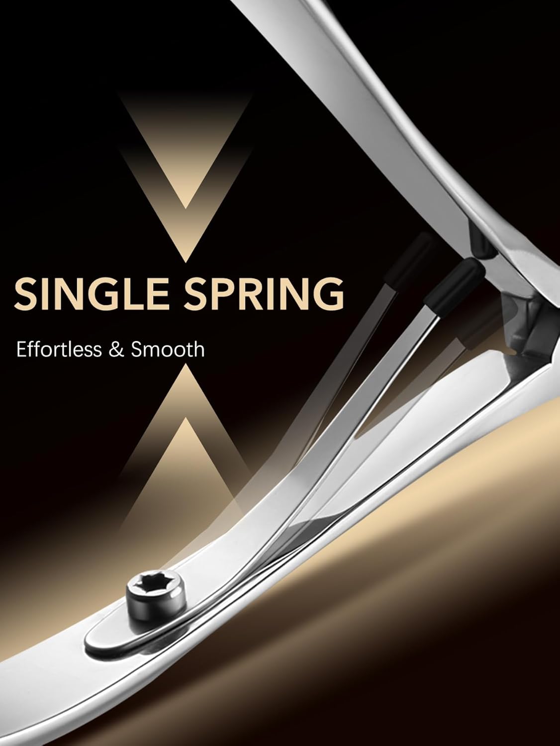 Salon-Quality Cuticle Cutter Nippers Profession Cuticle Trimmer Super Sharp Cuticle Cutter Manicure Nail Cuticle Remover Clippers Tools, 5mm Jaw