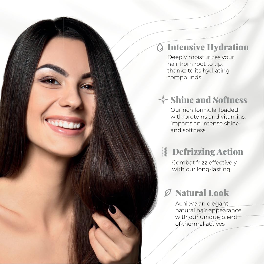 Expert Hair Sensation, Brazilian Keratin Hair Treatment - Anti Frizz for All Hair Types – Long-Lasting Straightening - Keratina Para Alisar El Pelo, Brazilian Blowout Products (500ml/16.9fl.oz)