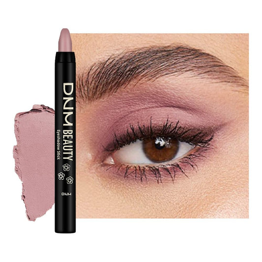 evpct Mauve Matte Cream Eye Shadow Sticks Brightener Pencils for Women, Longwear Mauve Silky Eyeshadow Applicator Stick Pen Waterproof, Blendable Crease-Proof Stick Eyeshadow Matte Eye Makeup 81