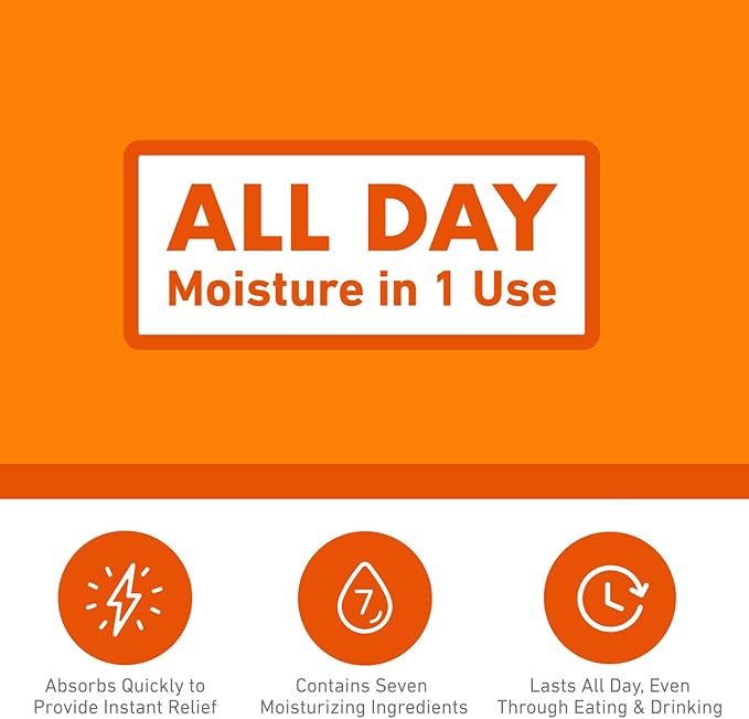 O'Keeffe's Unscented Lip Repair Lip Balm for Dry, Cracked Lips, Stick, (Pack of 3)