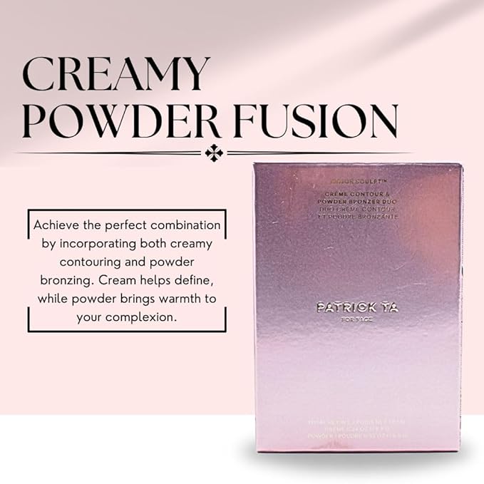 PATRICK TA Major Sculpt Crème Contour & Powder Bronzer Duo She's Statuesque