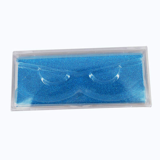 Suncolor Hair lash boxes packaging blue wholesale eyelash packaging empty (blue)