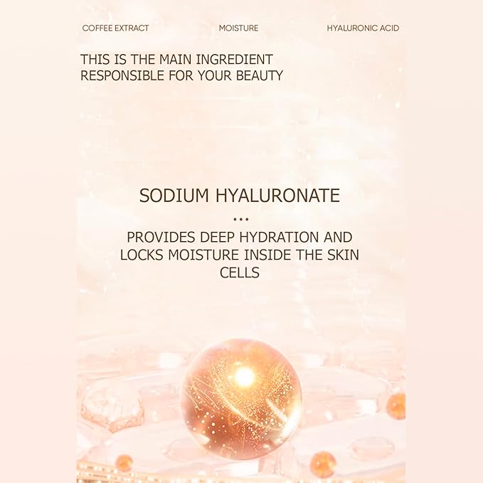 VENZEN Caffeine Moisturizing Tender Lip Cream Elastic Radiant Charm Coffee Lips Care 15g / 0.53oz