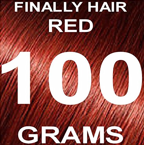 Finally Hair Building Fiber Refill 100 Grams Red Hair Loss Concealer by Finally Hair (Red)