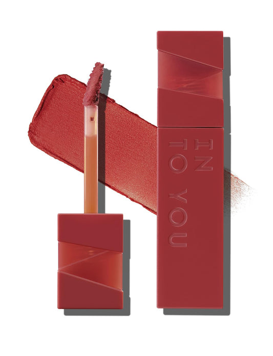 INTO YOU Matte Lipstick Velvet Lip Stain Lip Mud Long Lasting Waterproof Lip Stain Lip Gloss Makeup Moisturizing Lipstick for Women(L-Pc01)