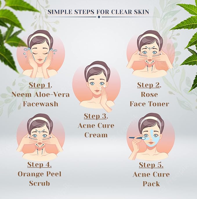 Plants Care Acne cure pimple treatment kit 140+165ml