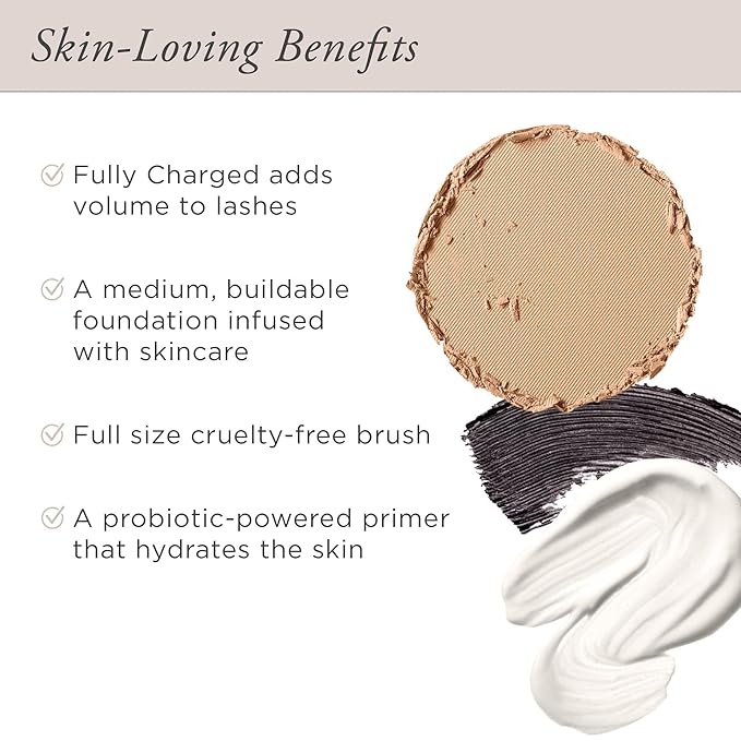 PÜR Beauty Multitasking Essentials Best Sellers Kit, Everyday Look Deluxe Kit, Condition & Moisturize Skin, Cruelty Free, Deep