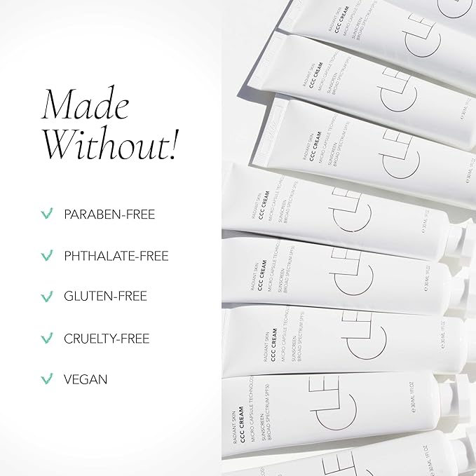 CLE Cosmetics CCC Cream (Golden Medium Deep 403 / SPF 50) - Hydrating, Light to Medium Coverage Foundation with Sunscreen - BB & CC Cream Hybrid - 1 fl oz