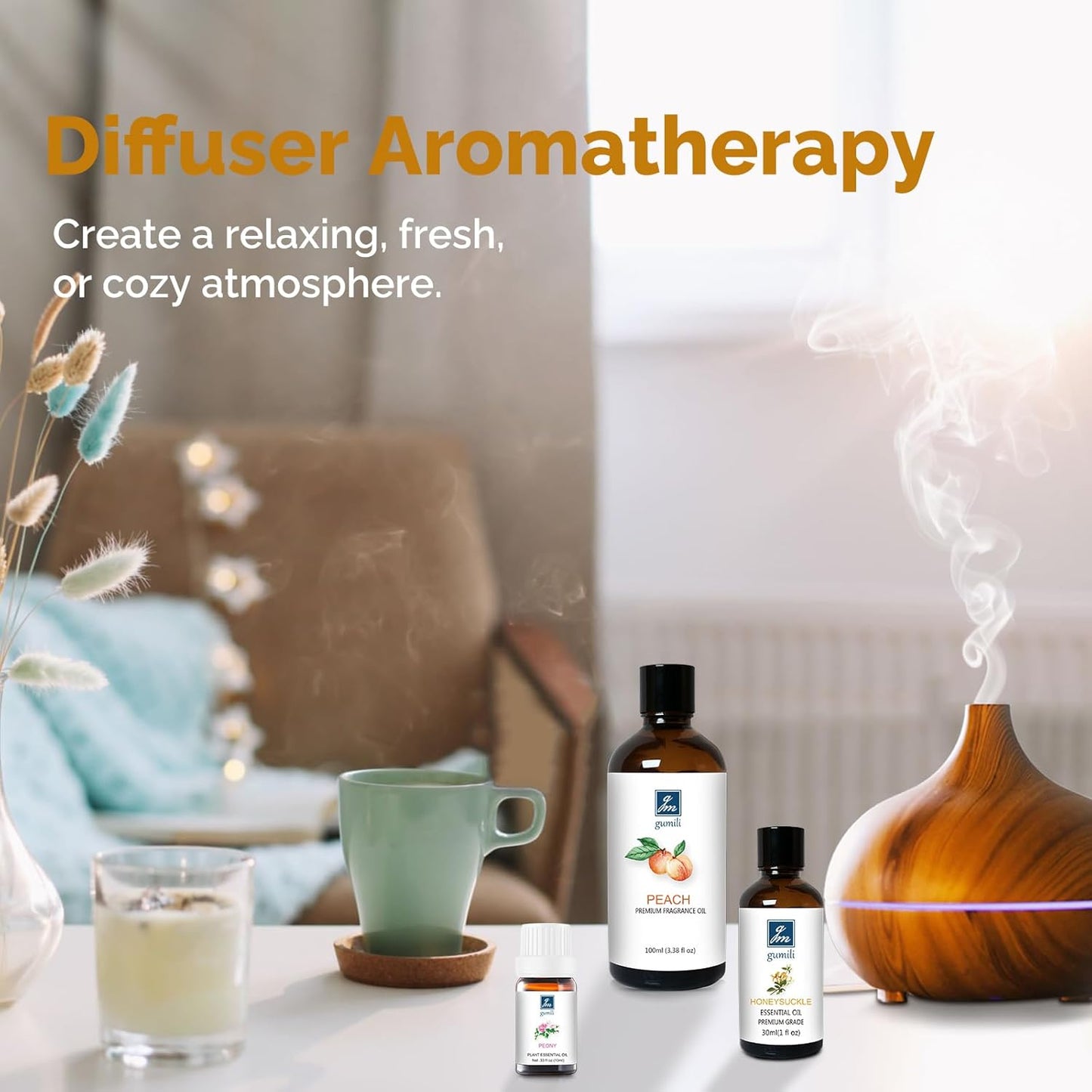 Tuberose Essential Oil, Home Fragrance Oil, Candle Scents Soy Wax Candle Making, Freshie Scents Oils for Soap, Dryer Balls, Diffusers, Laundry, Slime -3.38 oz /100ml