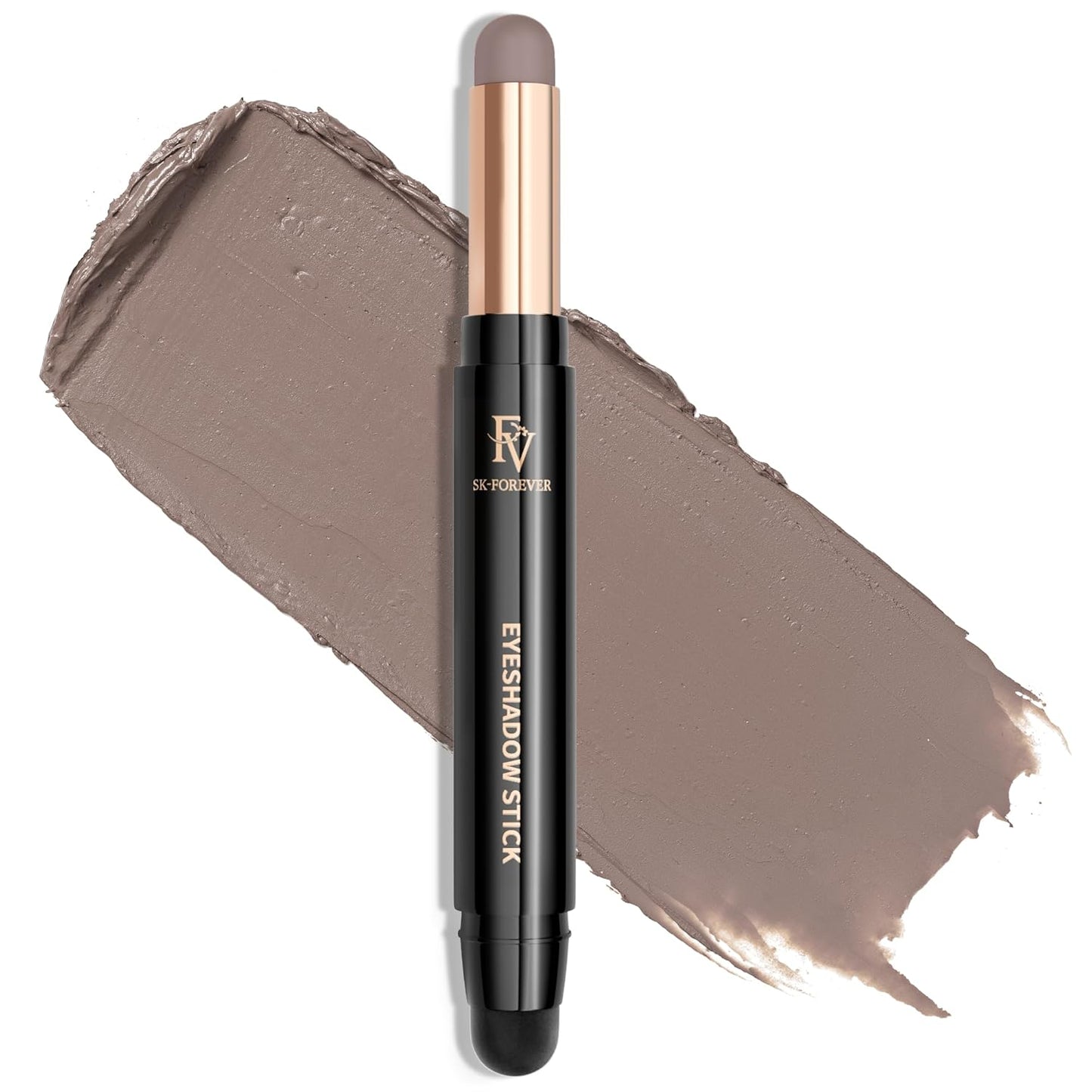 FV Matte Cream Eyeshadow Stick, Waterproof, Long-Lasting Cream Shadow, High Pigment Easy to Apply Eyeshadow Makeup, Stone Matte