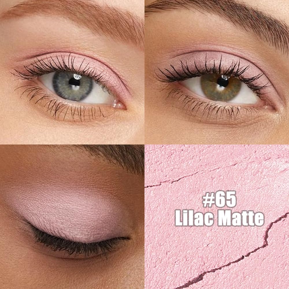 Baby Pink Matte Cream Eye Shadow Stick Makeup for Women, Baby Pink Matte Eyeliner Pencil Eyeshadow Brightener Stick for Eyes, Waterproof Eyeshadow Applicator Blendable sombras para ojos 65#