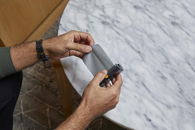 I Bamboo Charcoal No Shine Sheets I Oil Blotting Paper to Instantly Neutralize and Absorb Excess Shine on Face and Scalp I Refillable Compact Dispenser Face Care