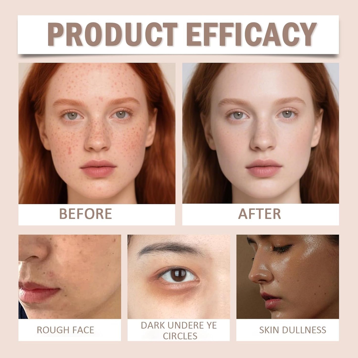 Face Foundation Concealer Stick,2-in-1 Long-wear Lightweight Contour Brighten Stick Blemish with Brush, Waterproof, Hydrating Full Coverage Dark Circles & Blemishes(01#Ivory White)