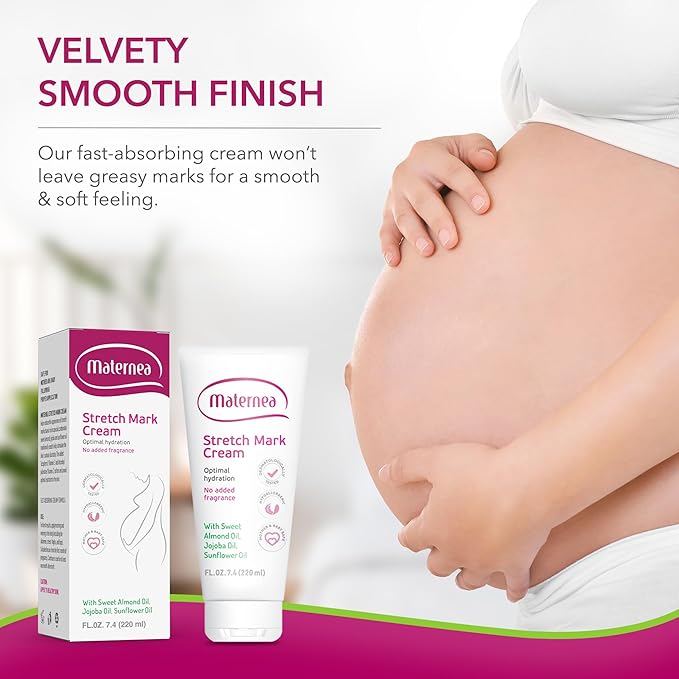 Stretch Mark Cream - Provides Optimal Skin Hydration and Improves its Appearance. 7.44 FL. OZ. (220ml)