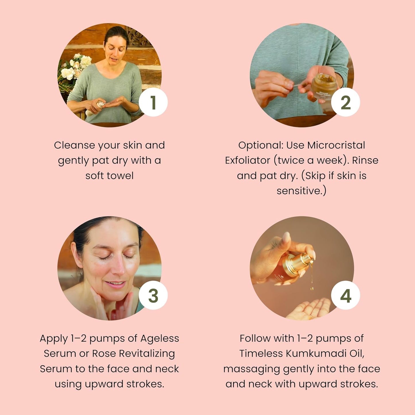 Shankara Kumkumadi Oil with Pure Saffron and Ayurvedic Herbs (Rose Aroma 18ml)