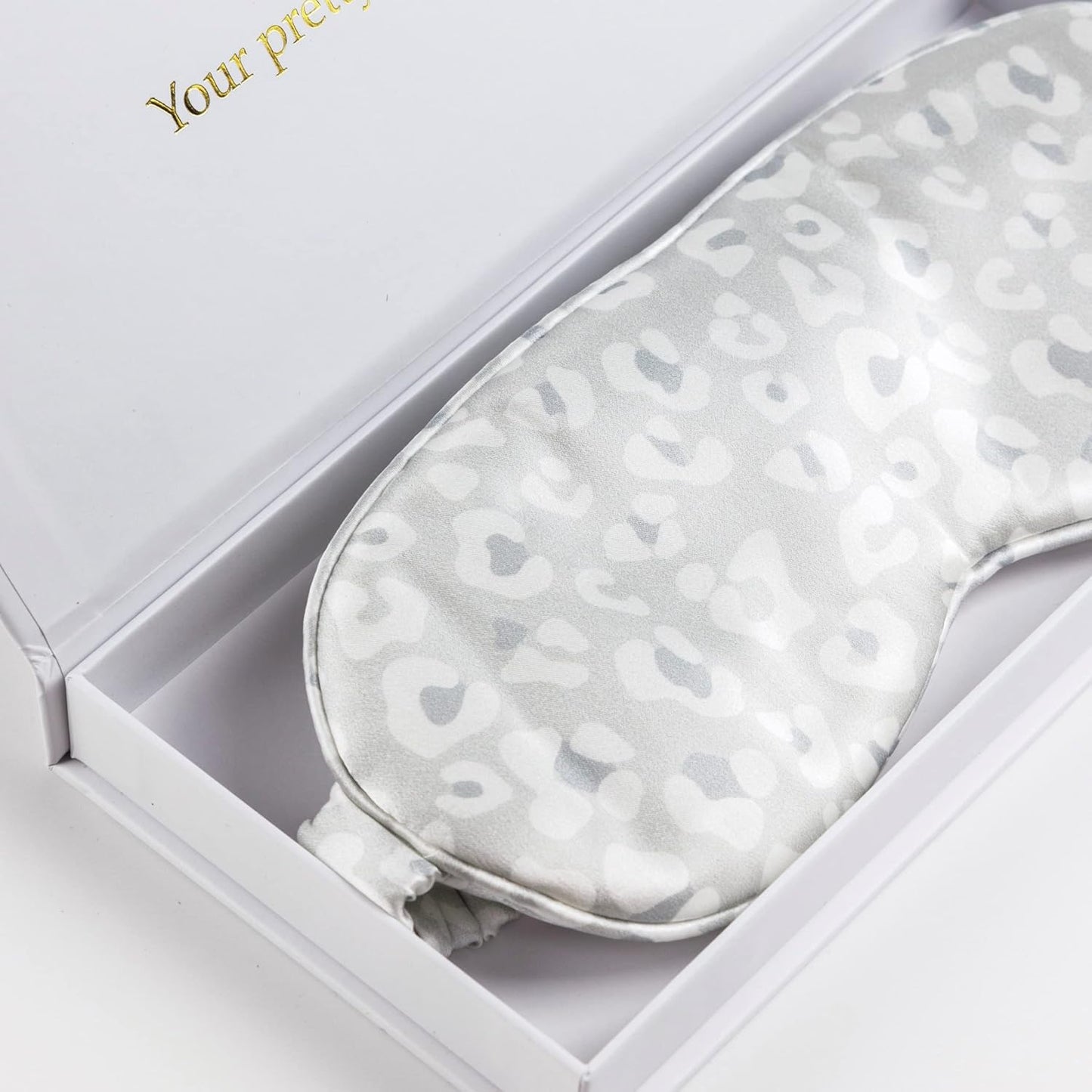 Silk Sleep Mask Light Blocking Luxury 100% Mulberry 22mm Silk Eye Mask Eye Cover Blindfold Ultra Soft Light & Comfy Anti Aging Skin Care with Travel Bag Gift Package