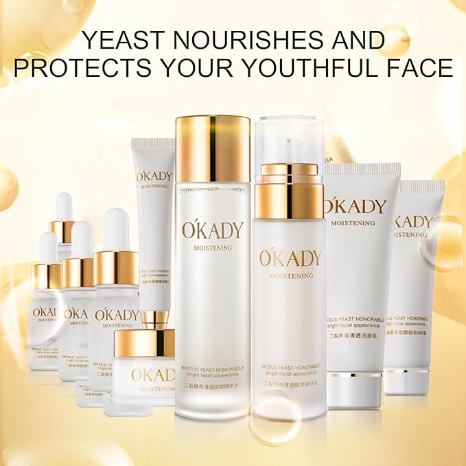 O'KADY Anti Aging Skin Care Sets Gentle Skin,Care Travel Kit,cleanser,Toner, Face Serum,Eye Cream,Face Cream Facial Skin Care Sets & Kits for Wife Mom Women Girl Valentine's Day (12 Piece)