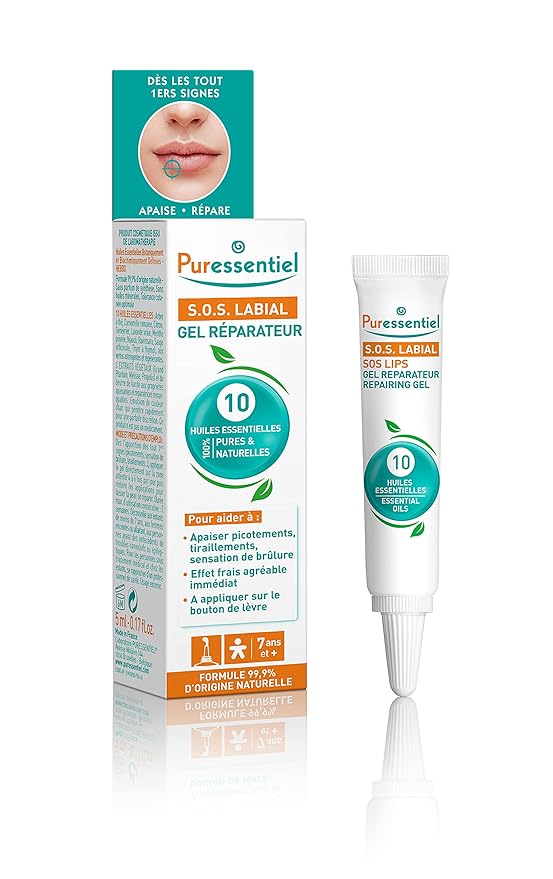 Puressentiel SOS Lip reparing Gel by Puressentiel for Unisex - 0.17 oz Gel