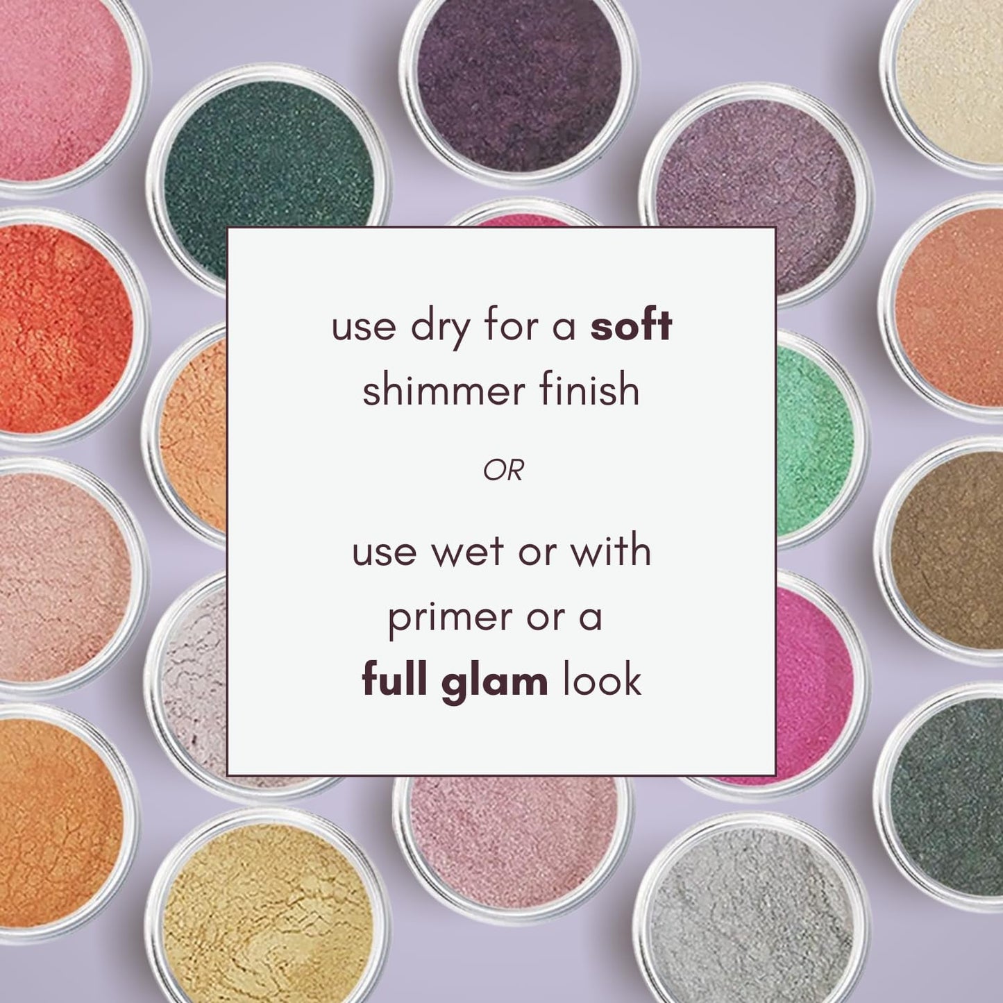 Diamond Coal Eye Shadow - Organic Mineral Loose Glitter Powder - Non-Toxic, Talc-Free Shimmer Eye Shadow Palette Makeup - Black & Silver Duochrome Pigment for Sparkly Eye Makeup