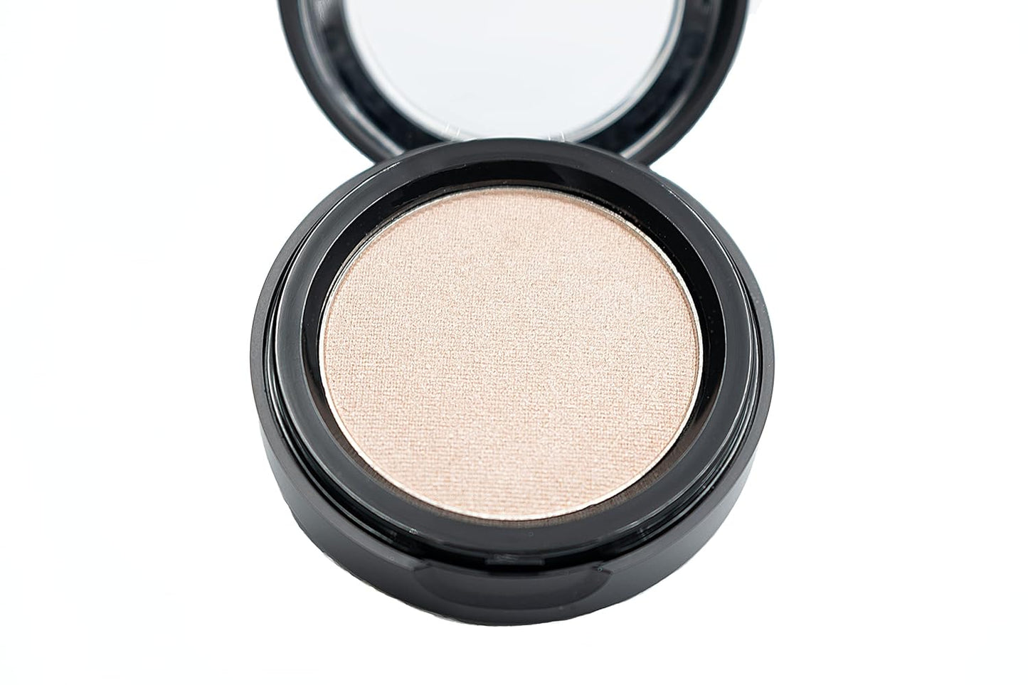 Shiny Warm Sand Beige Taupe Nude Natural Tone Satin Finish Pressed Powder Single Vegan Eyeshadow; Talc, Paraben & Cruelty Free