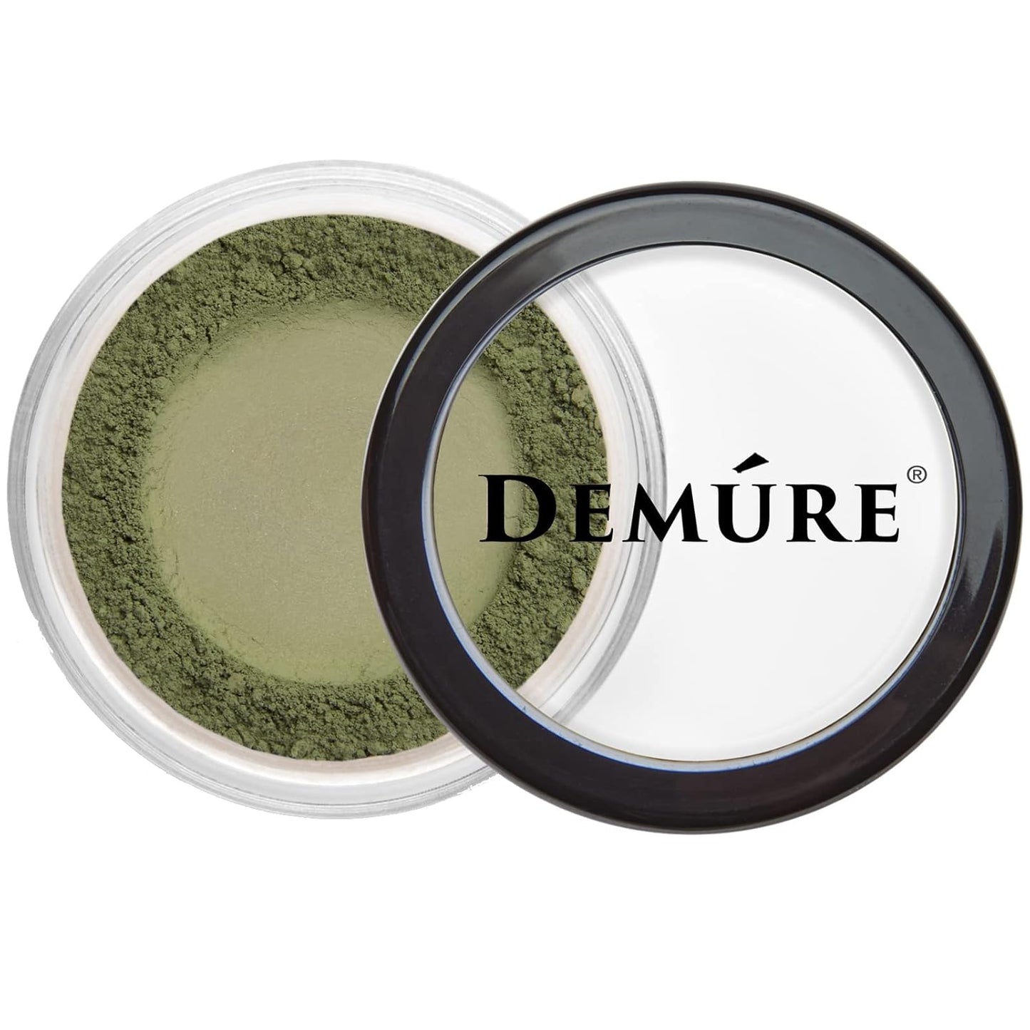 Demure Mineral Make Up Eye Shadow (Green Khaki), Matte Eyeshadow, Loose Powder, Eye Makeup, Professional Makeup By Demure
