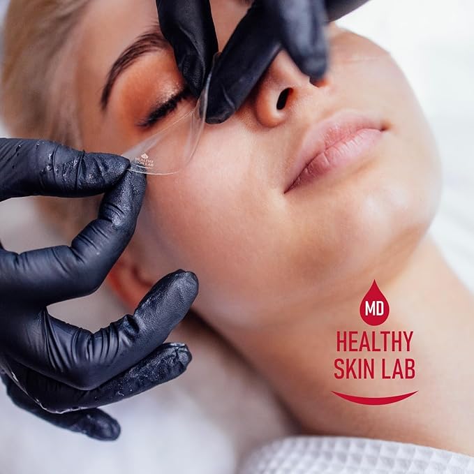 Reusable Under Eye Patches, Reduce Dark Circles, Puffy Eyes, Undereye Bags & Wrinkles - Medical-Grade Silicon Patches Reusable For Up To 3 Weeks